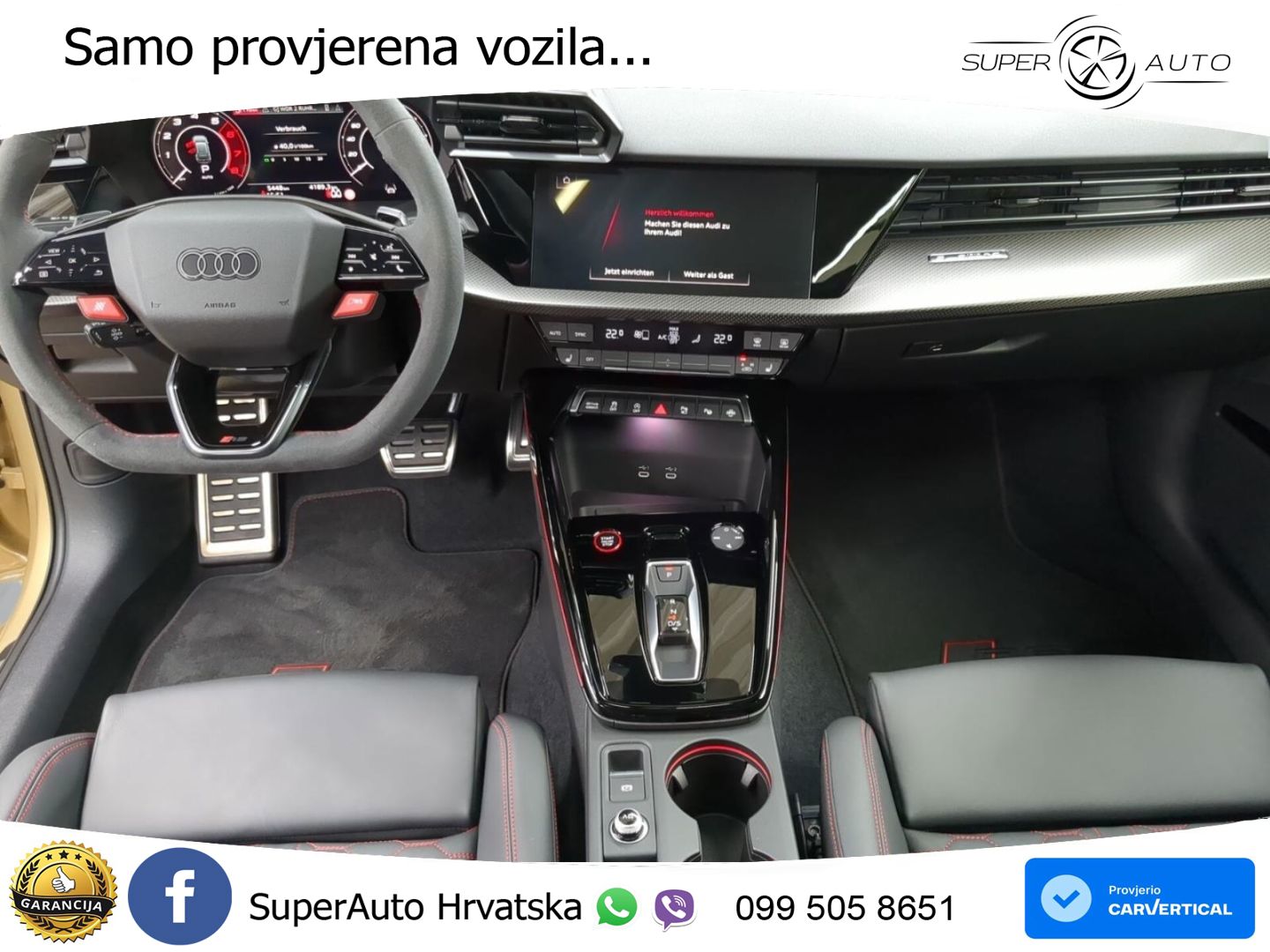 Audi RS3 Sedan 2.5 TFSI (400 KS) quattro S tronic