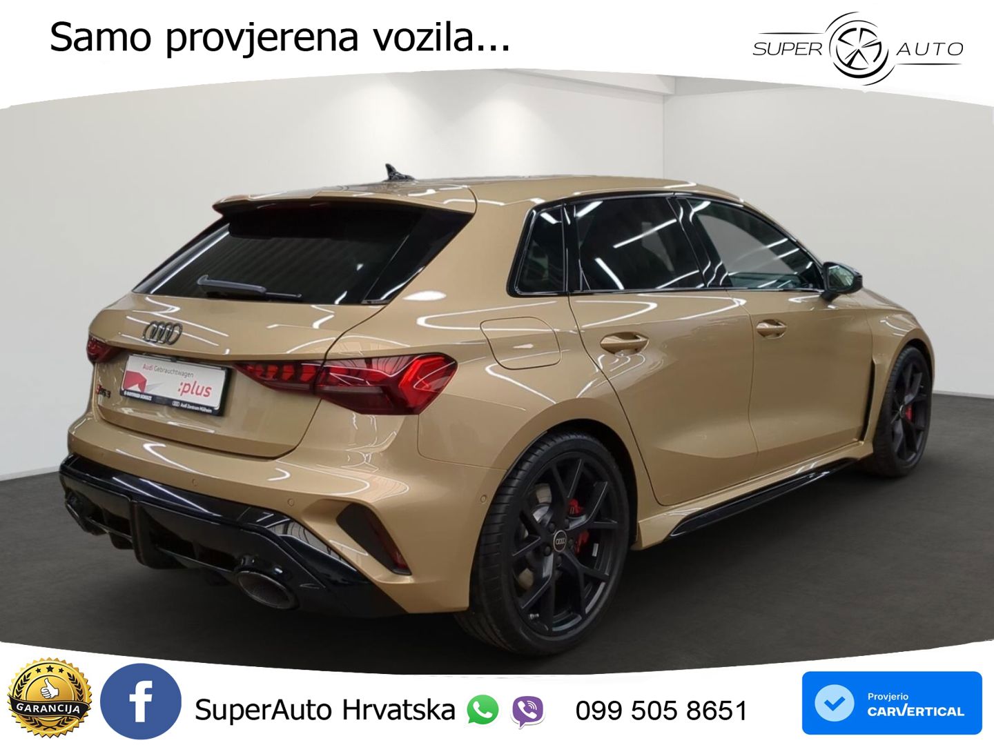Audi RS3 Sedan 2.5 TFSI (400 KS) quattro S tronic