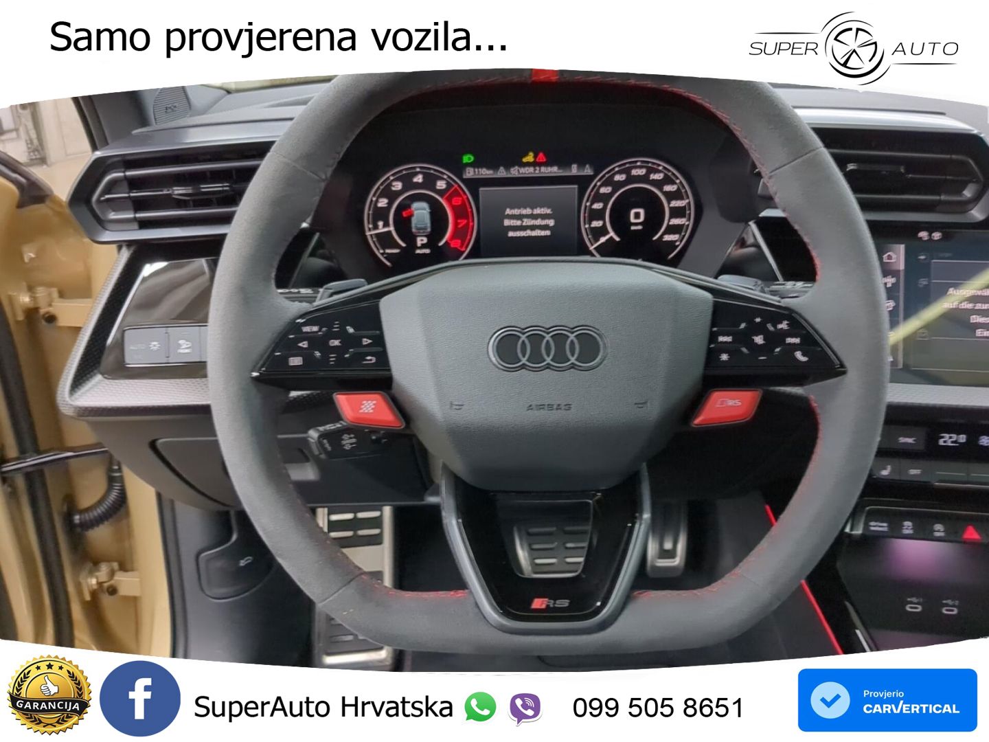Audi RS3 Sedan 2.5 TFSI (400 KS) quattro S tronic