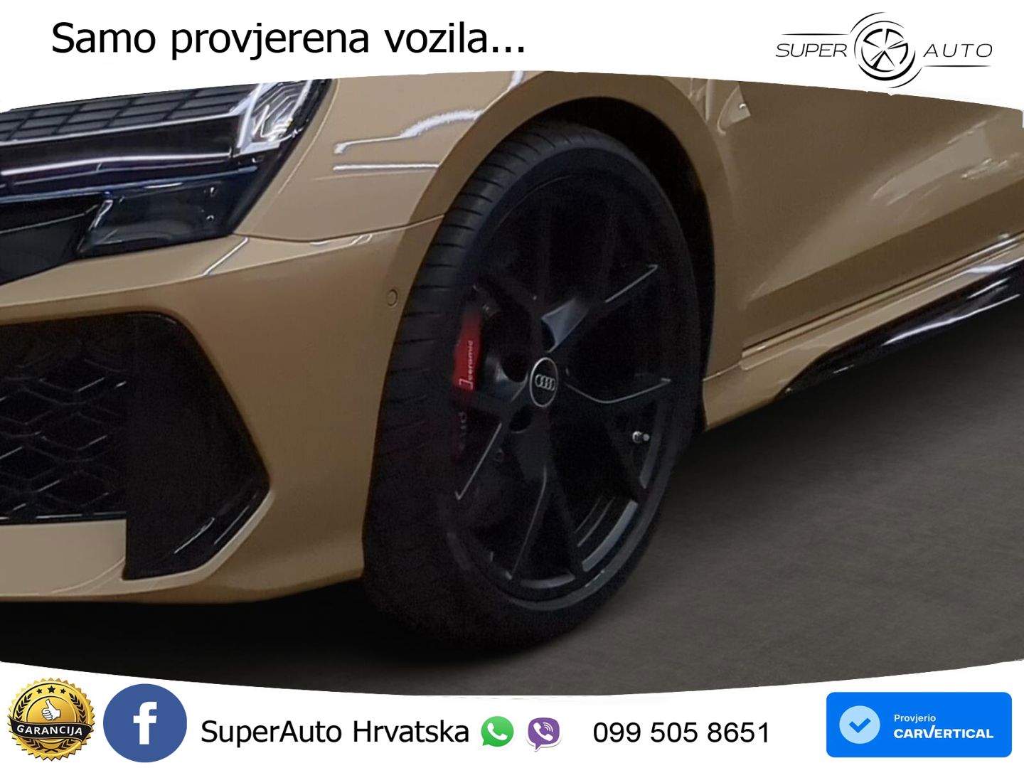 Audi RS3 Sedan 2.5 TFSI (400 KS) quattro S tronic