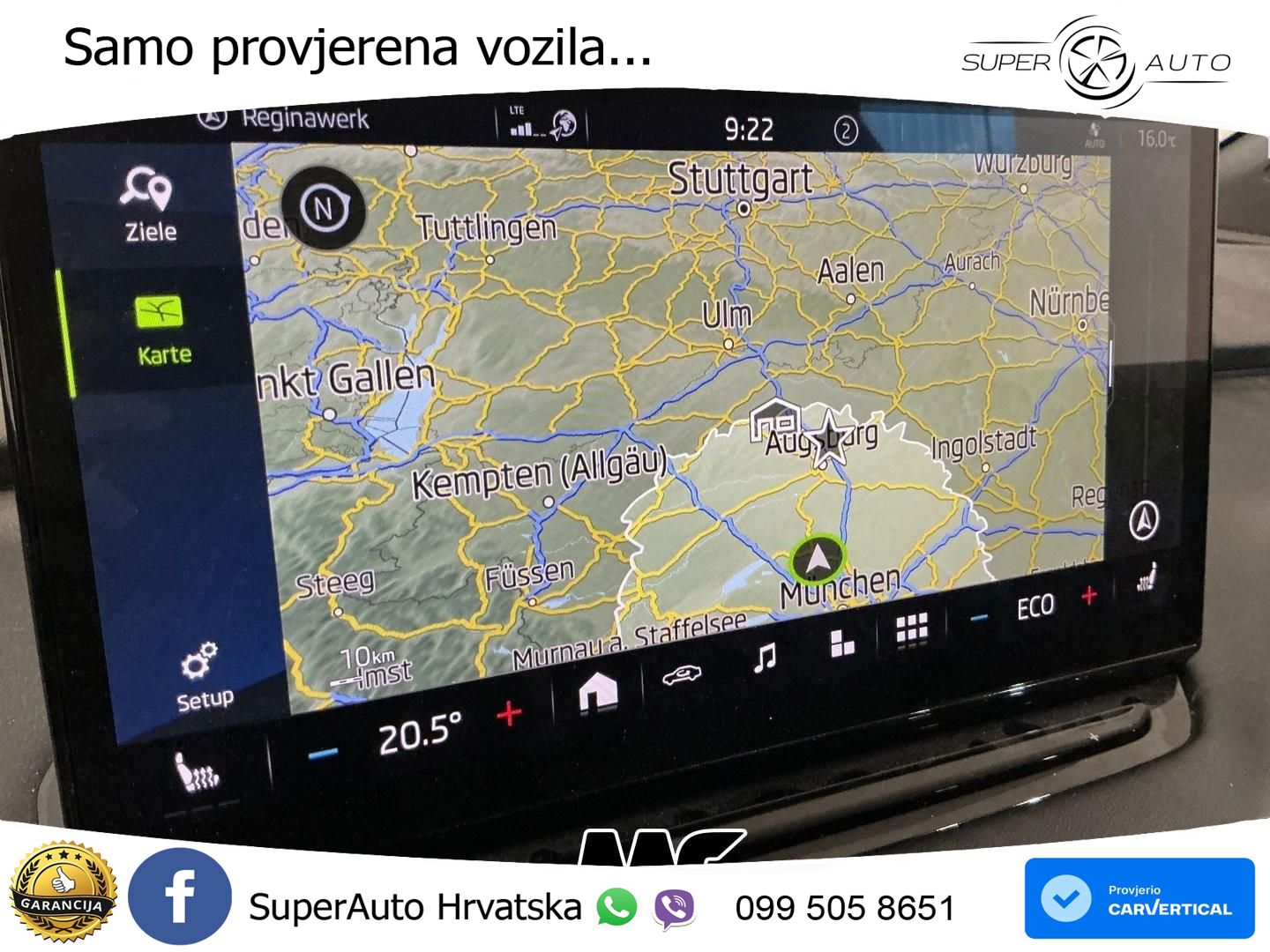 Škoda Enyaq iV 80 82 kWh (204 KS) SportLine LED+GR SJED+ACC
