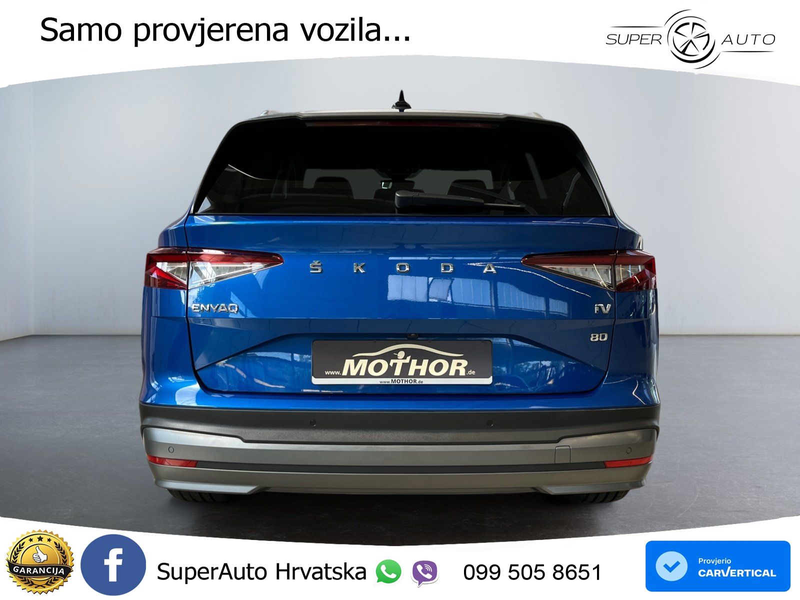 Škoda Enyaq iV 80 82 kWh (204 KS) Loft LED+GR SJED+ACC