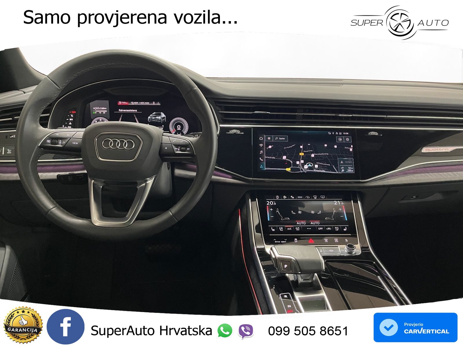 Audi Q8 50 TDI V6 (286 KS) quattro Tiptronic