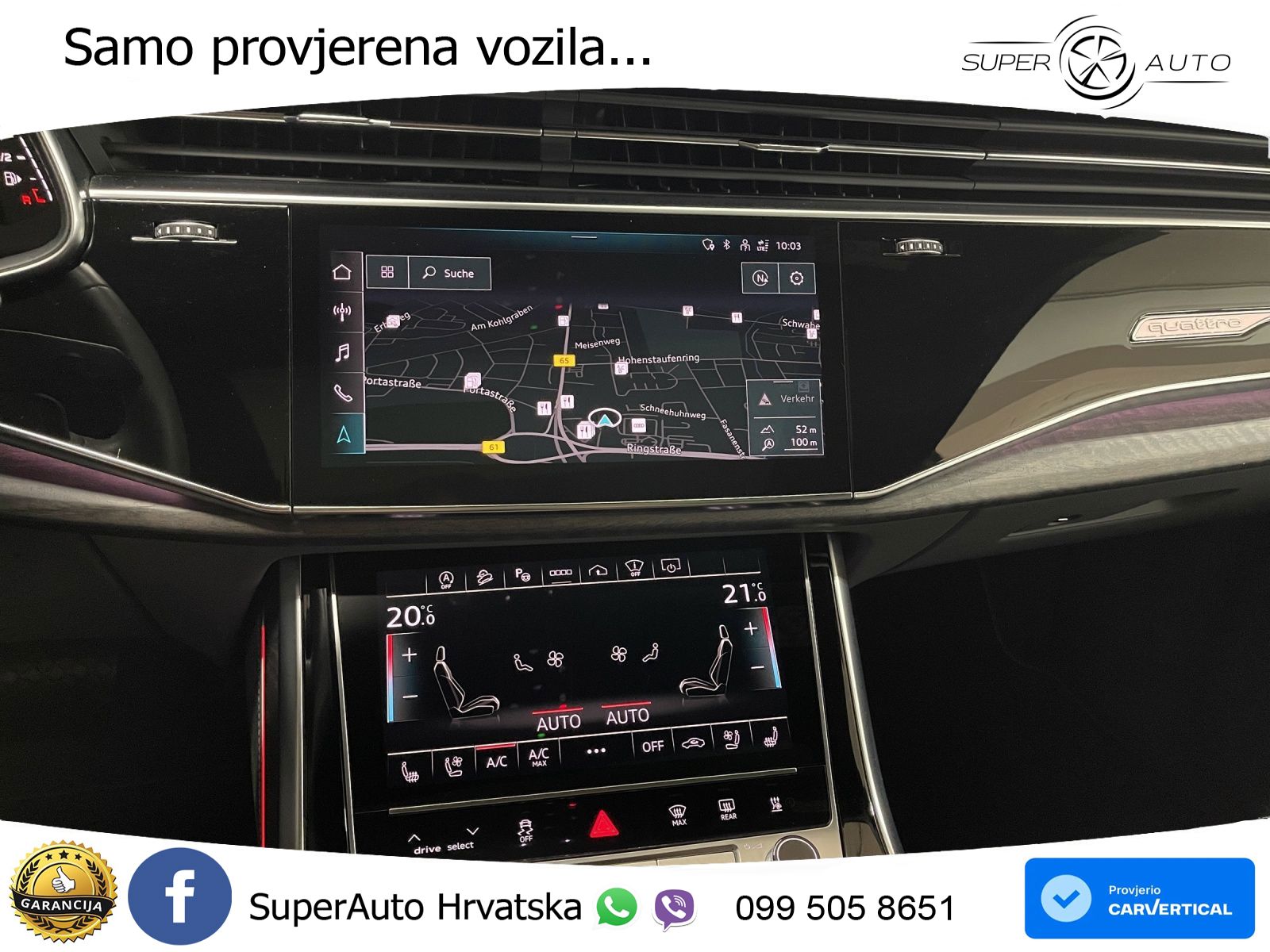 Audi Q8 50 TDI V6 (286 KS) quattro Tiptronic