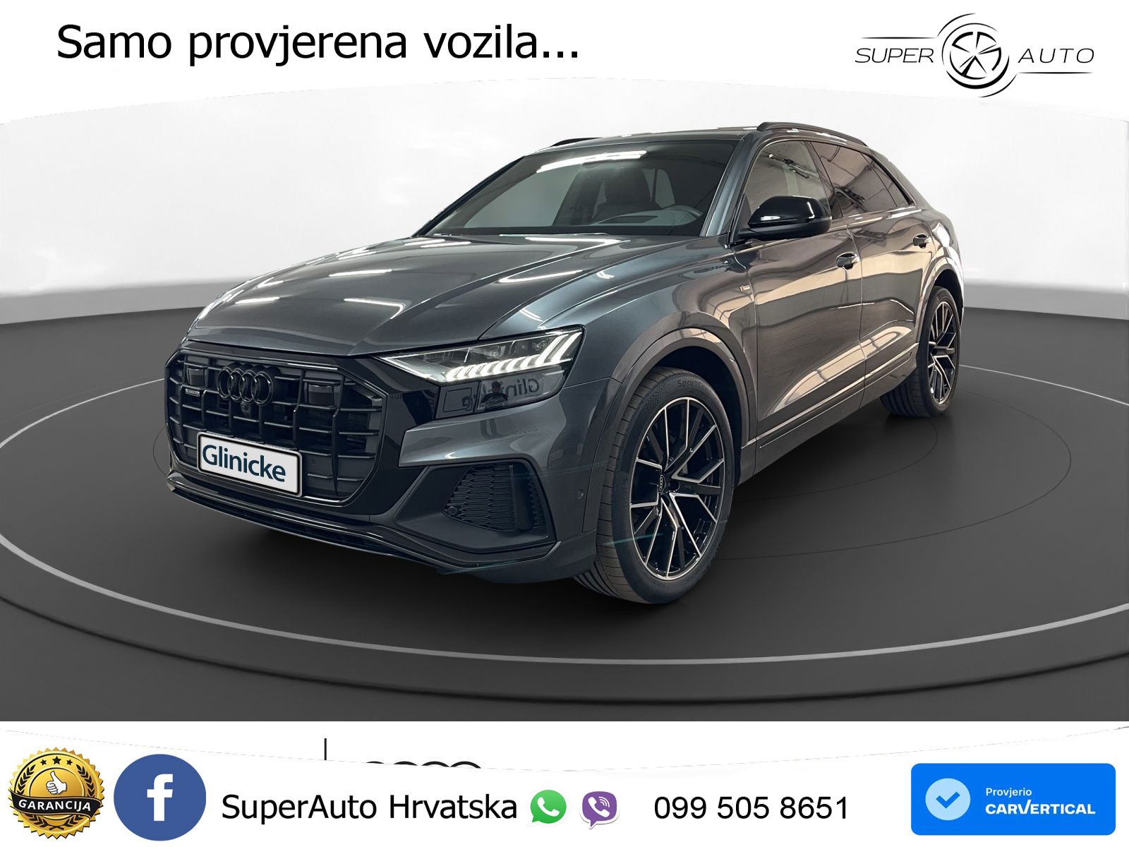 Audi Q8 50 TDI V6 (286 KS) quattro Tiptronic