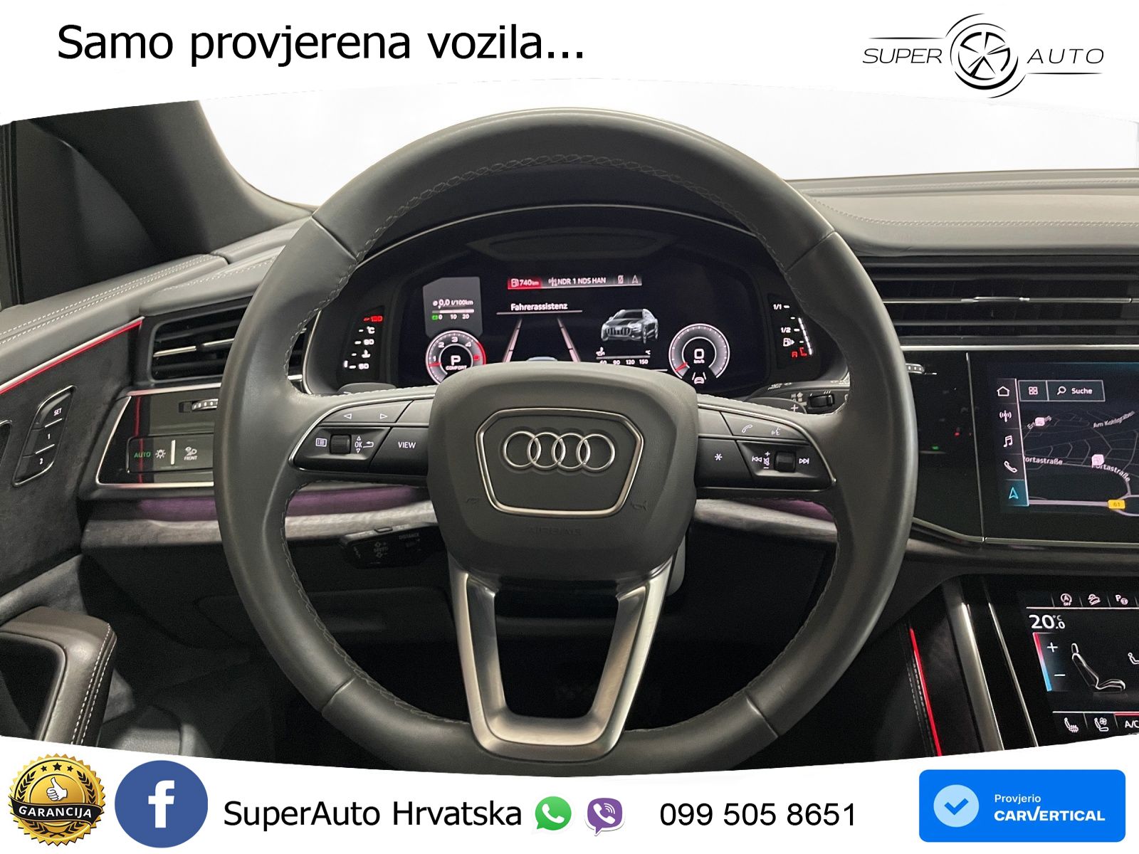 Audi Q8 50 TDI V6 (286 KS) quattro Tiptronic
