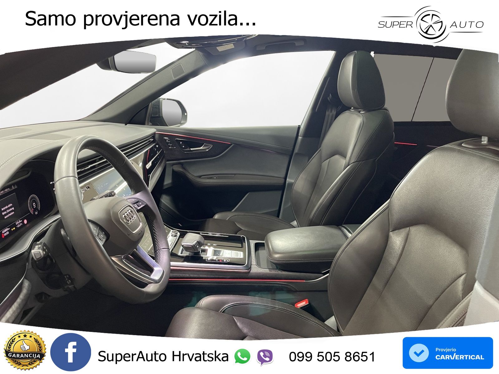 Audi Q8 50 TDI V6 (286 KS) quattro Tiptronic