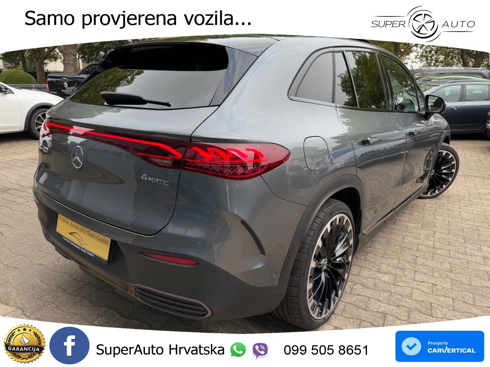 Mercedes EQE SUV 500 105 kWh (408 KS) 4MATIC