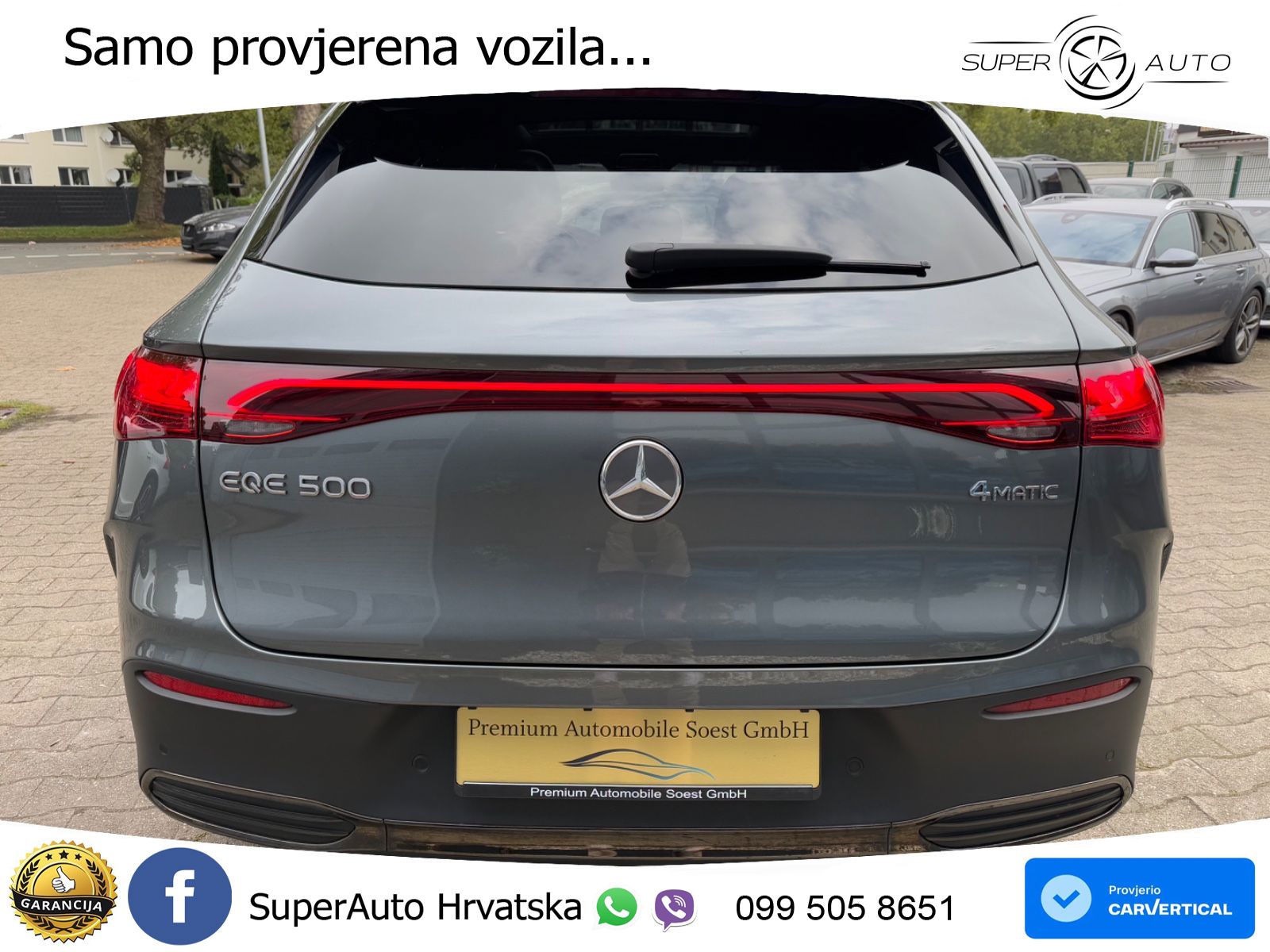 Mercedes EQE SUV 500 105 kWh (408 KS) 4MATIC