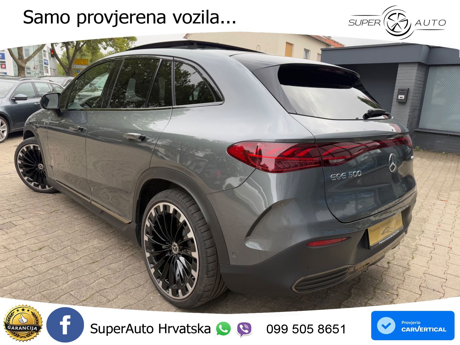 Mercedes EQE SUV 500 105 kWh (408 KS) 4MATIC