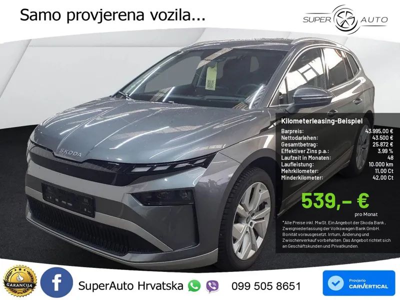 Škoda Enyaq 85 82 kWh (286 KS) Loft LED+GR SJED+ACC