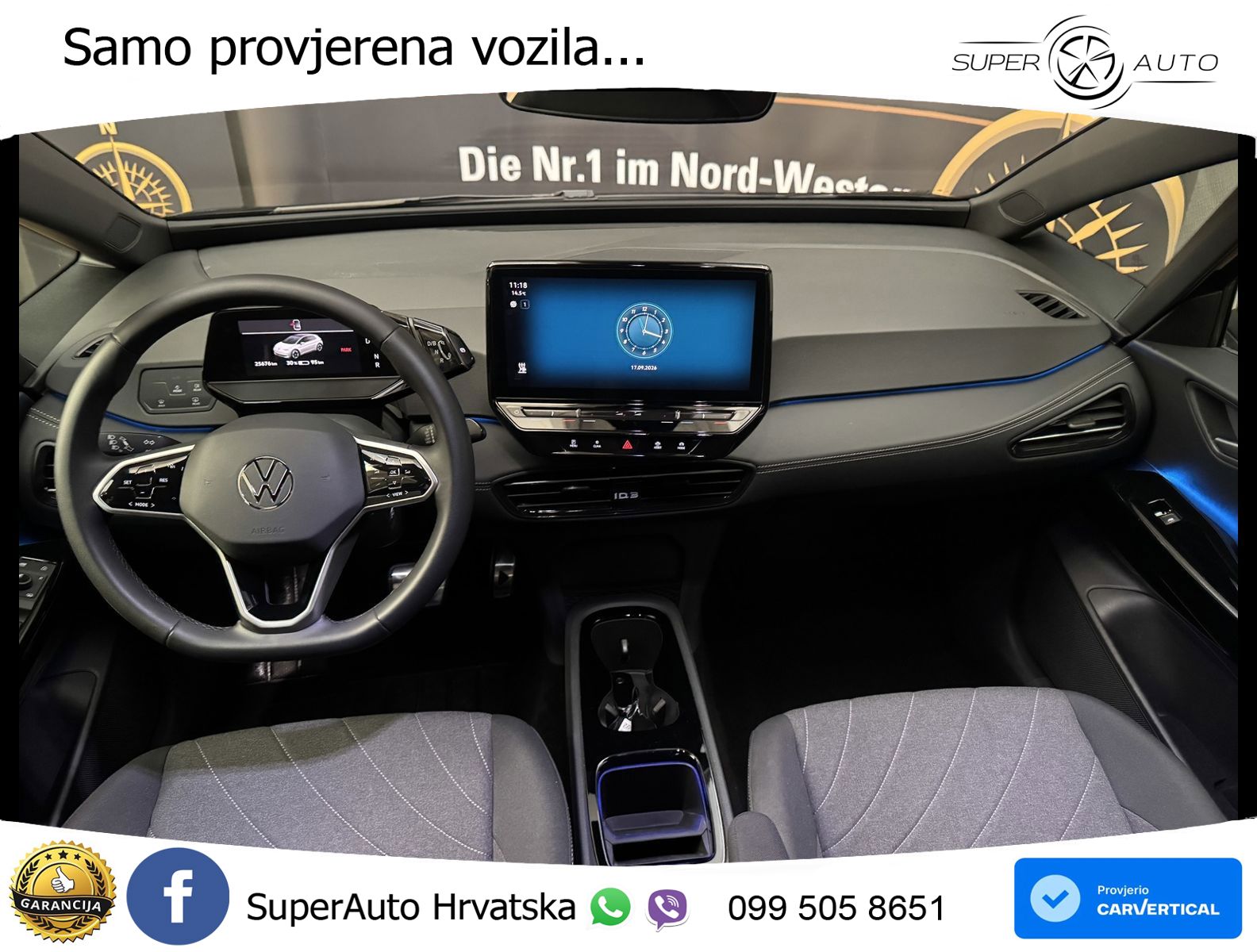 Volkswagen ID.3 Pro 62 kWh (204 KS)