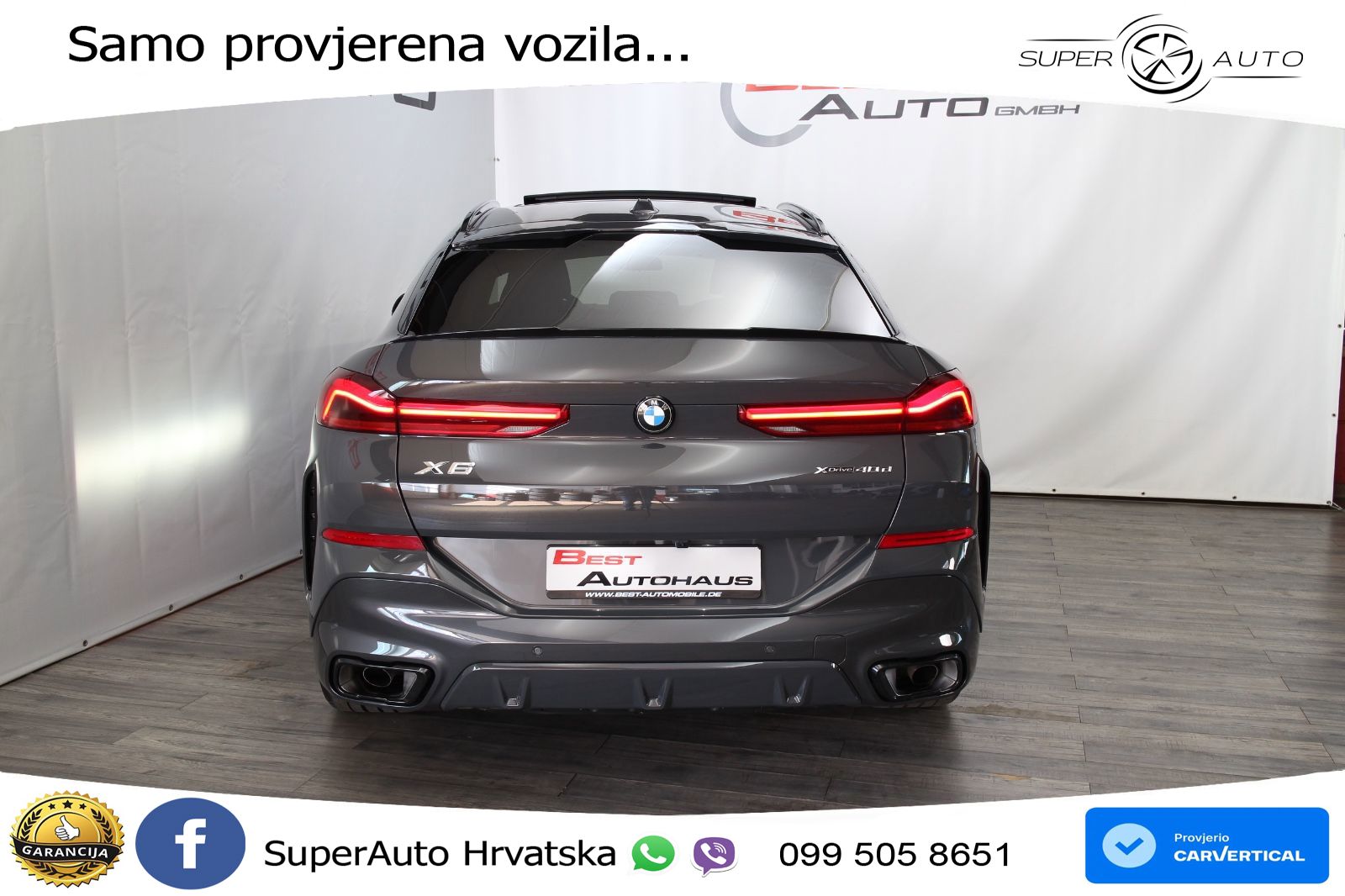 BMW X6 40d (352 KS) xDrive Steptronic M Sport LED+GR SJED+ACC