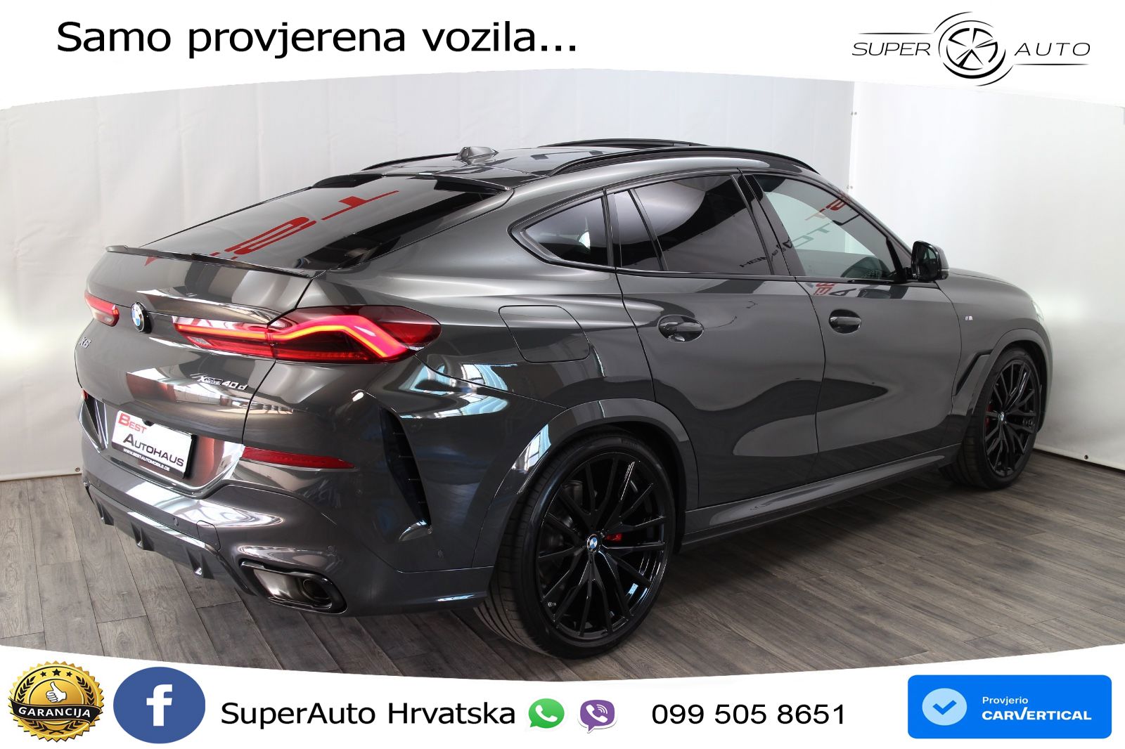BMW X6 40d (352 KS) xDrive Steptronic M Sport LED+GR SJED+ACC