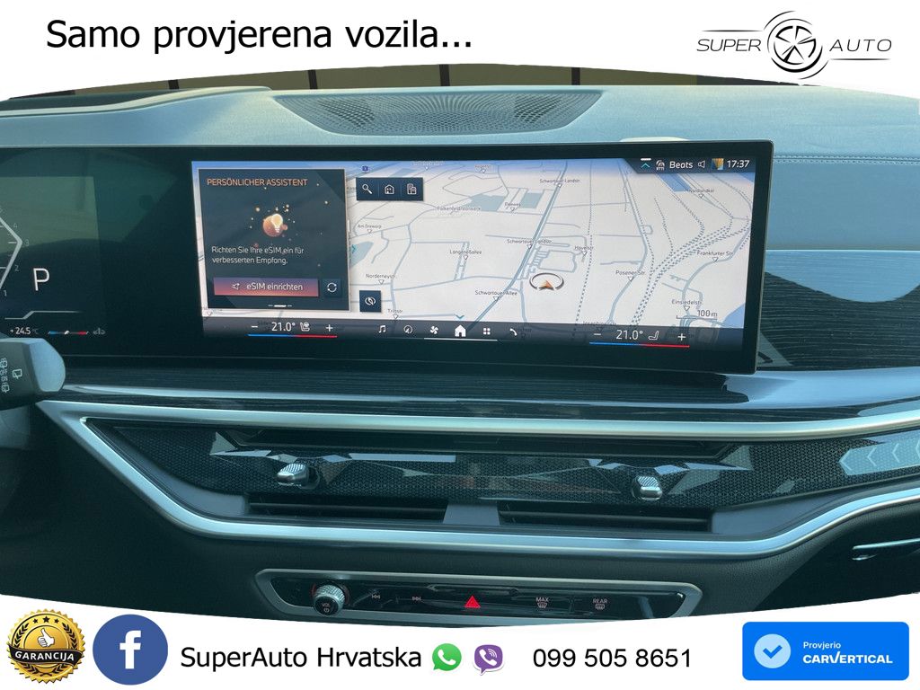 BMW X7 40d (352 KS) xDrive Steptronic M Sport LED+GR SJED+ACC