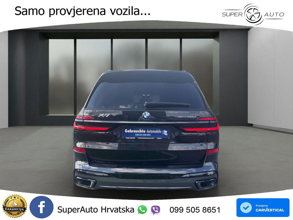 BMW X7 40d (352 KS) xDrive Steptronic M Sport LED+GR SJED+ACC