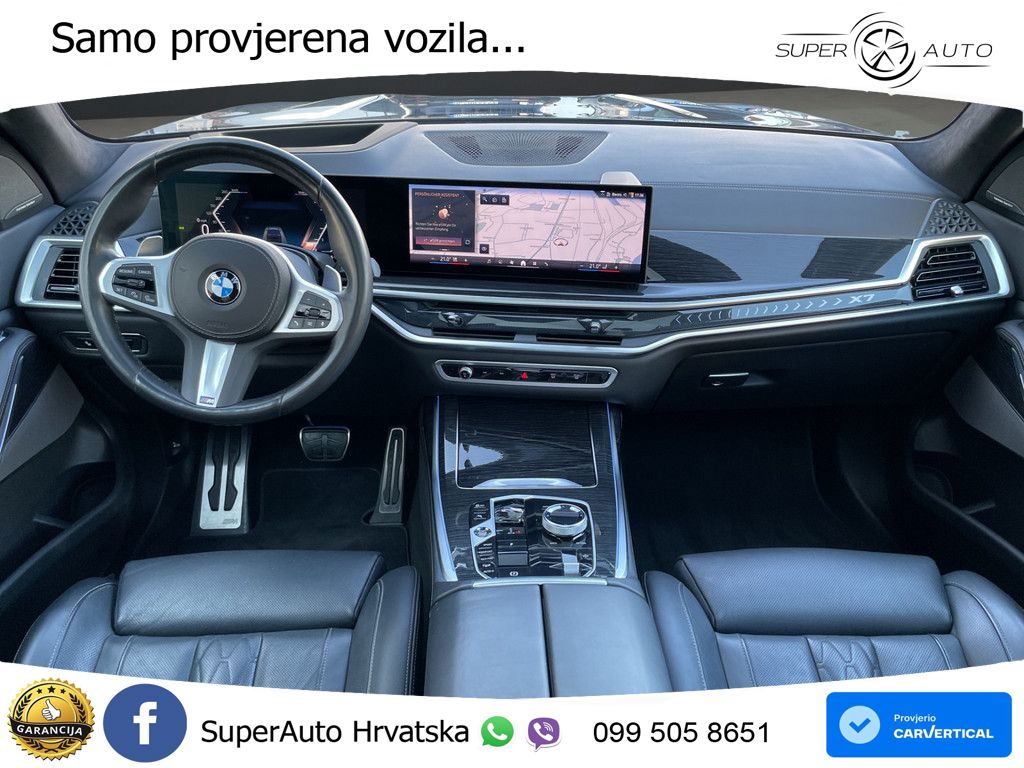 BMW X7 40d (352 KS) xDrive Steptronic M Sport LED+GR SJED+ACC