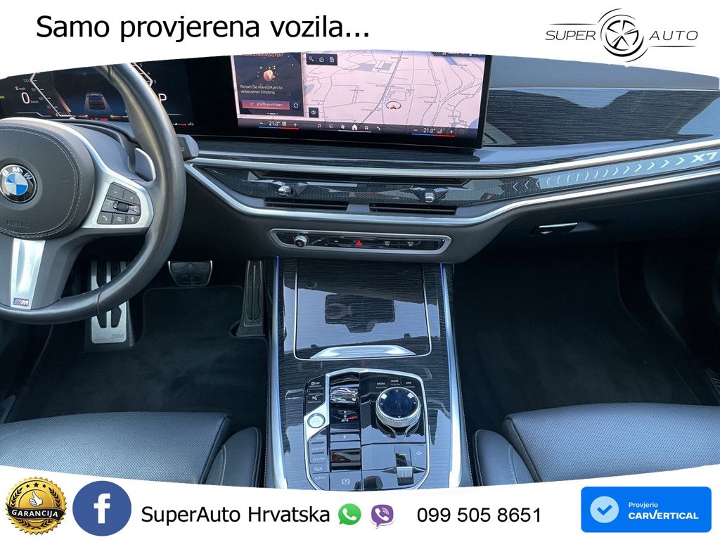 BMW X7 40d (352 KS) xDrive Steptronic M Sport LED+GR SJED+ACC