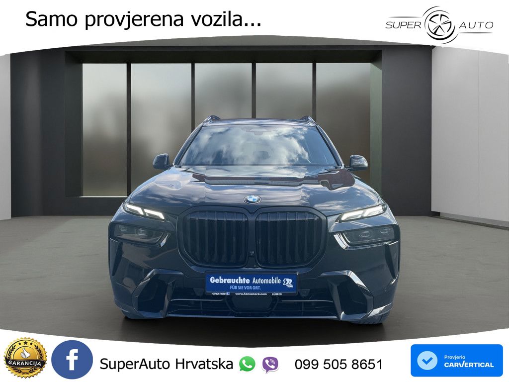 BMW X7 40d (352 KS) xDrive Steptronic M Sport LED+GR SJED+ACC