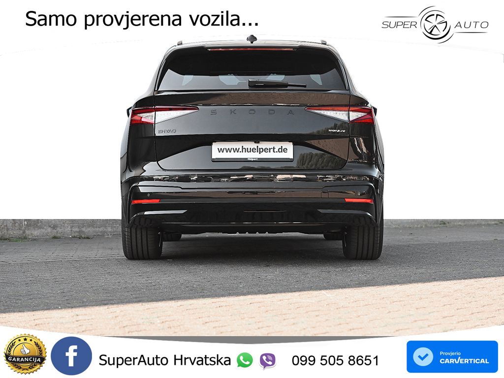Škoda Enyaq 60 63 kWh (204 KS) SportLine LED+GR SJED+ACC