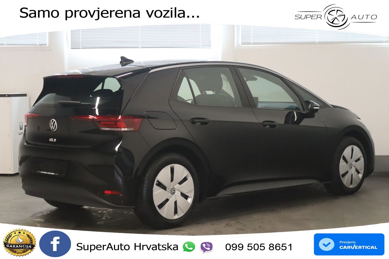 Volkswagen ID.3 Pro 62 kWh (204 KS) LED+GR SJED+ACC