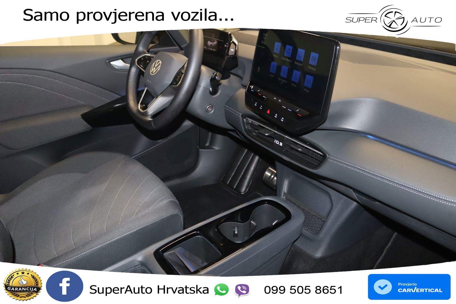 Volkswagen ID.3 Pro 62 kWh (204 KS) LED+GR SJED+ACC