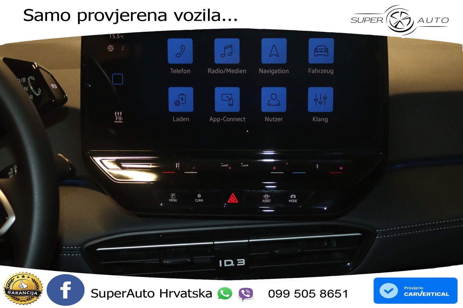 Volkswagen ID.3 Pro 62 kWh (204 KS) LED+GR SJED+ACC