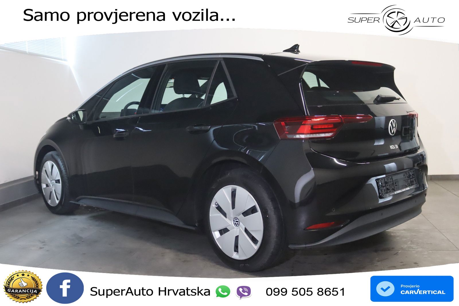 Volkswagen ID.3 Pro 62 kWh (204 KS) LED+GR SJED+ACC