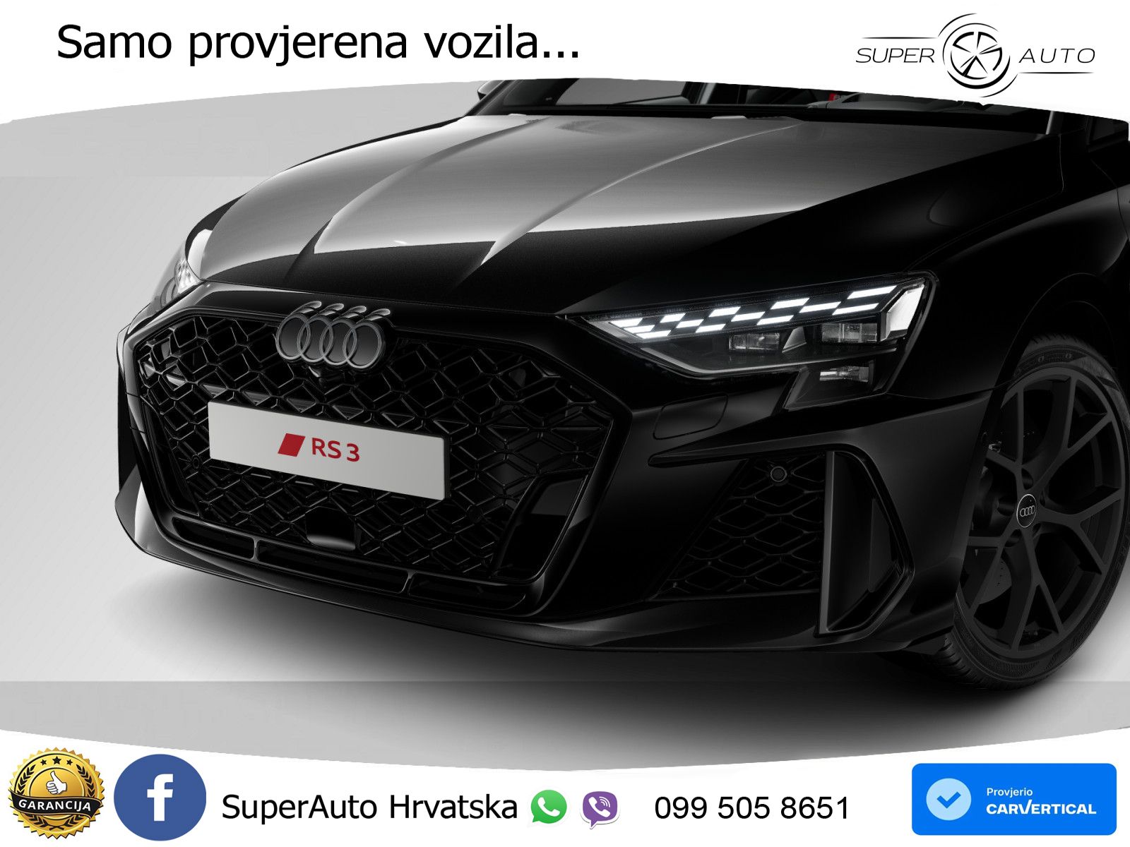 Audi RS3 Sportback 2.5 TFSI (400 KS) quattro S tronic LED+GR SJED+ACC