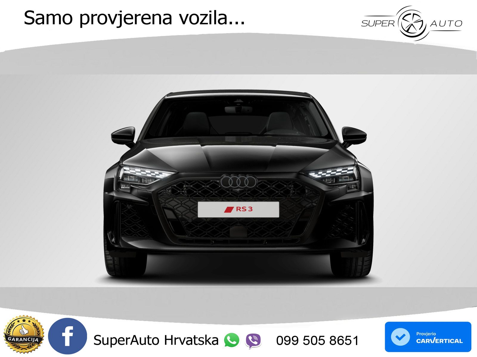 Audi RS3 Sportback 2.5 TFSI (400 KS) quattro S tronic LED+GR SJED+ACC