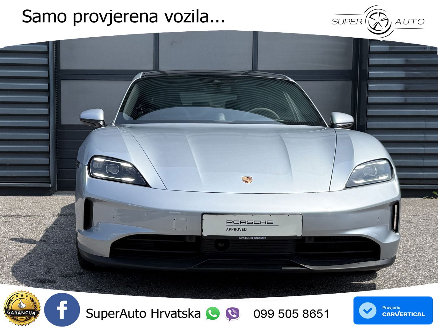 Porsche Taycan 4S 105 kWh (598 KS)