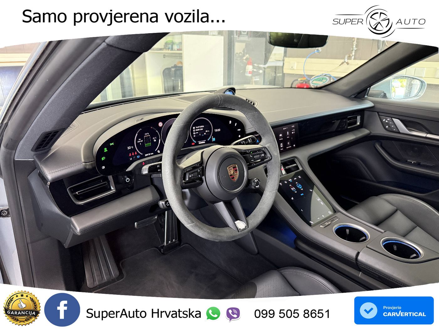 Porsche Taycan 4S 105 kWh (598 KS)