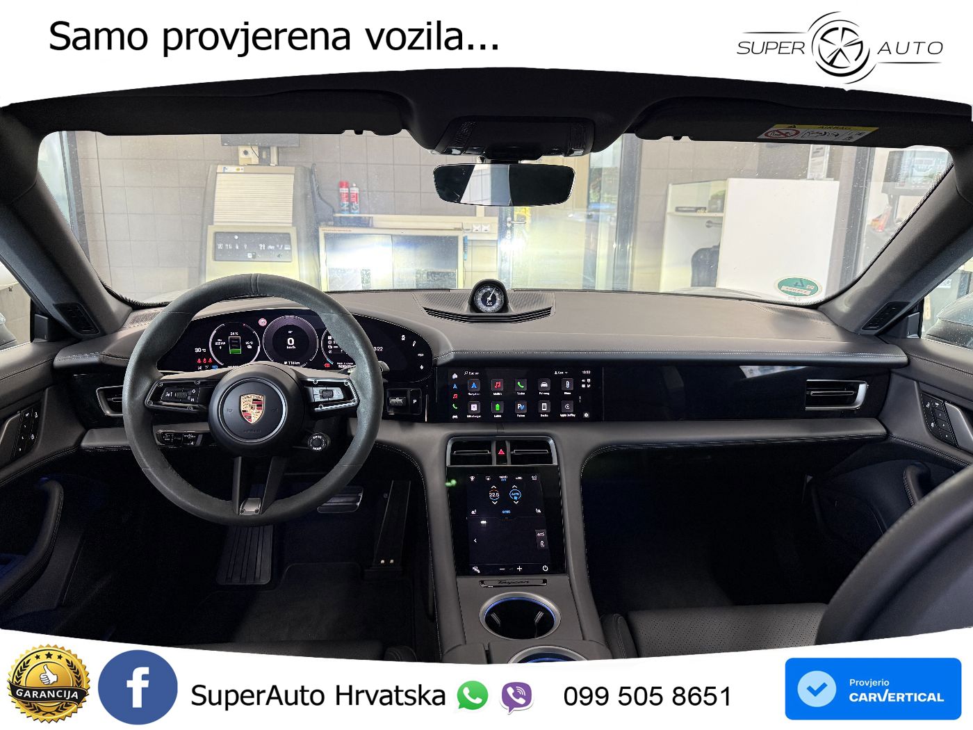 Porsche Taycan 4S 105 kWh (598 KS)