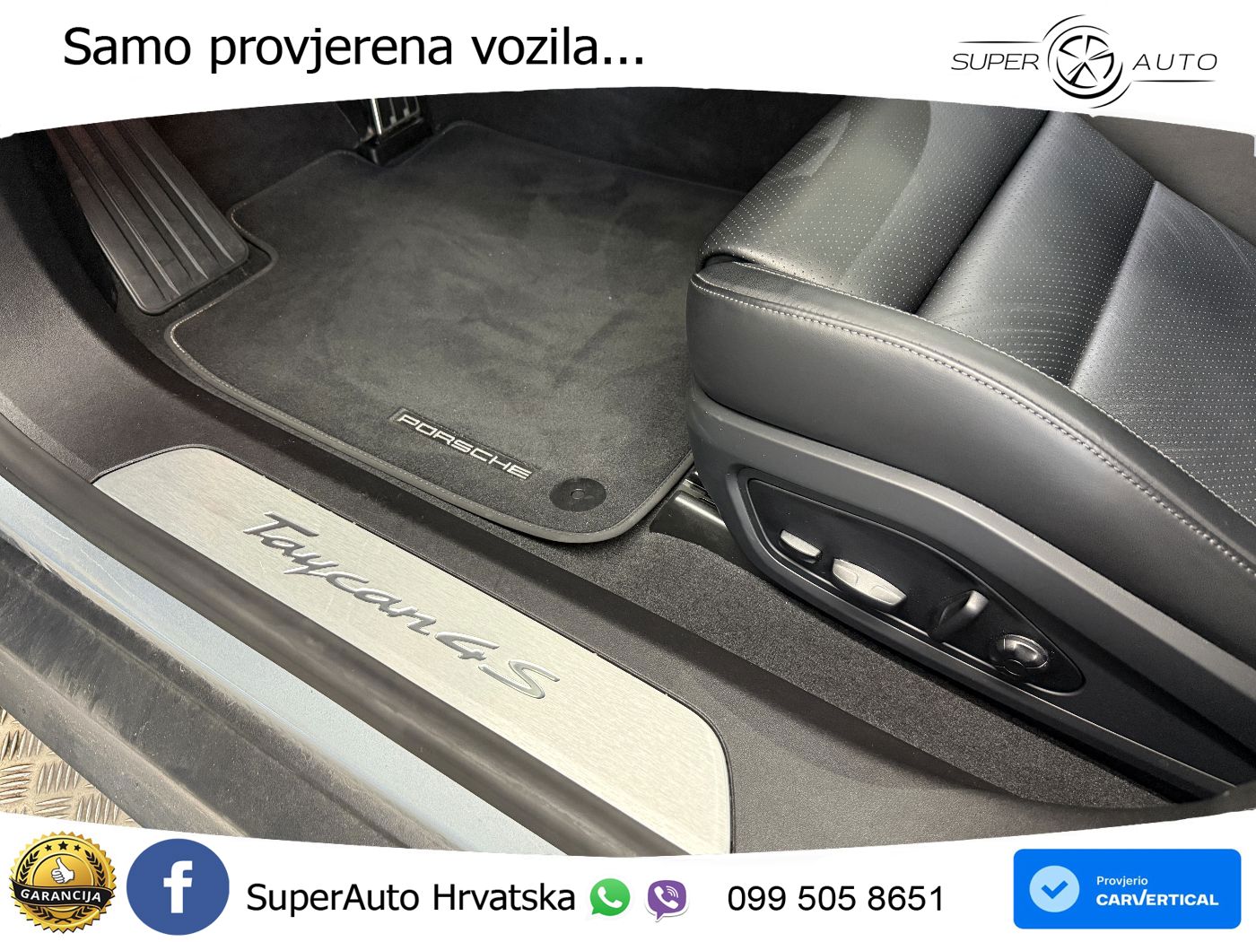 Porsche Taycan 4S 105 kWh (598 KS)