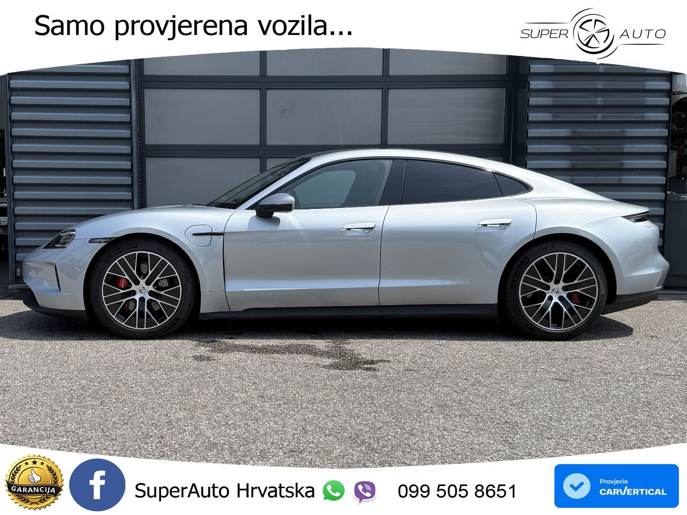 Porsche Taycan 4S 105 kWh (598 KS)