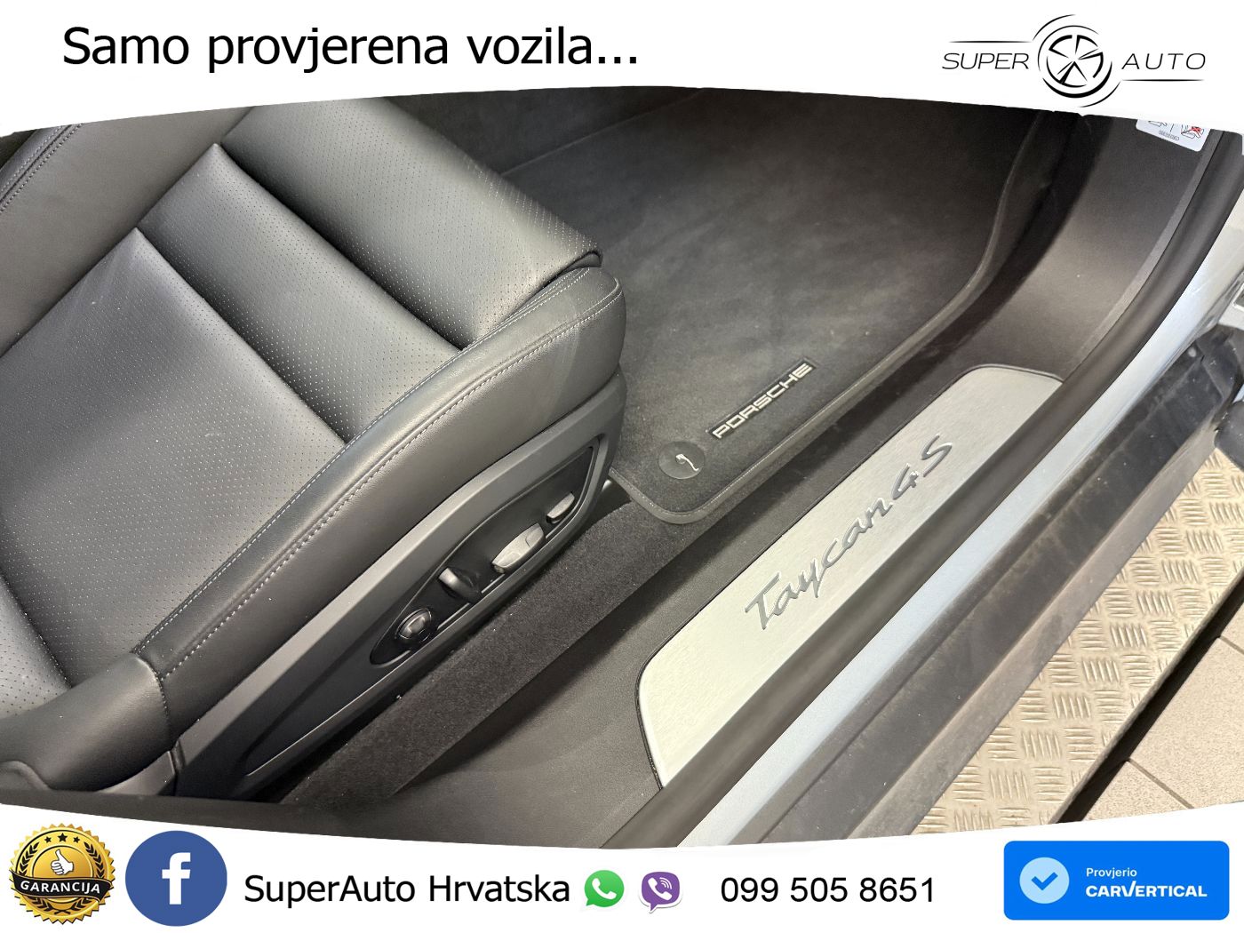 Porsche Taycan 4S 105 kWh (598 KS)