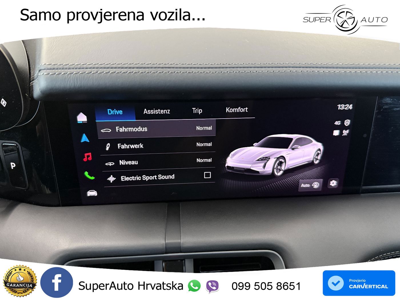 Porsche Taycan 4S 105 kWh (598 KS)