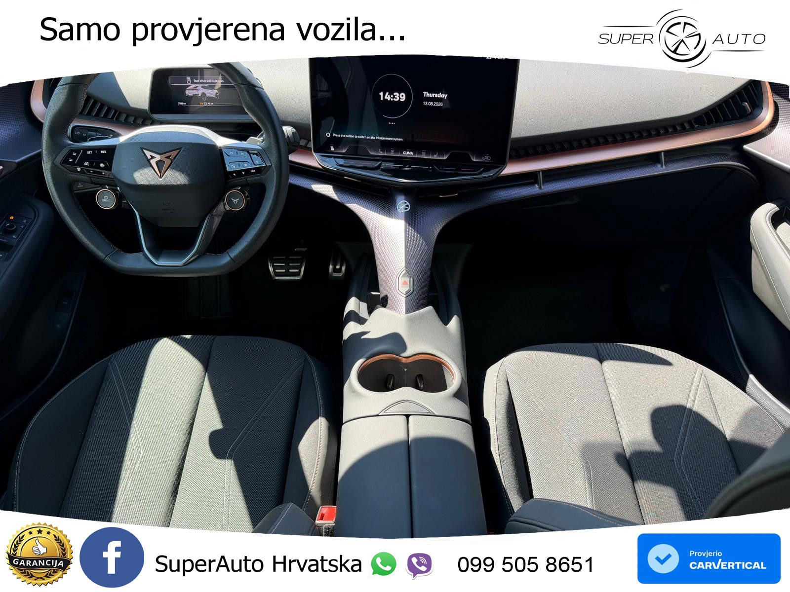 Cupra Tavascan 82 kWh (286 KS) LED+GR SJED+ACC