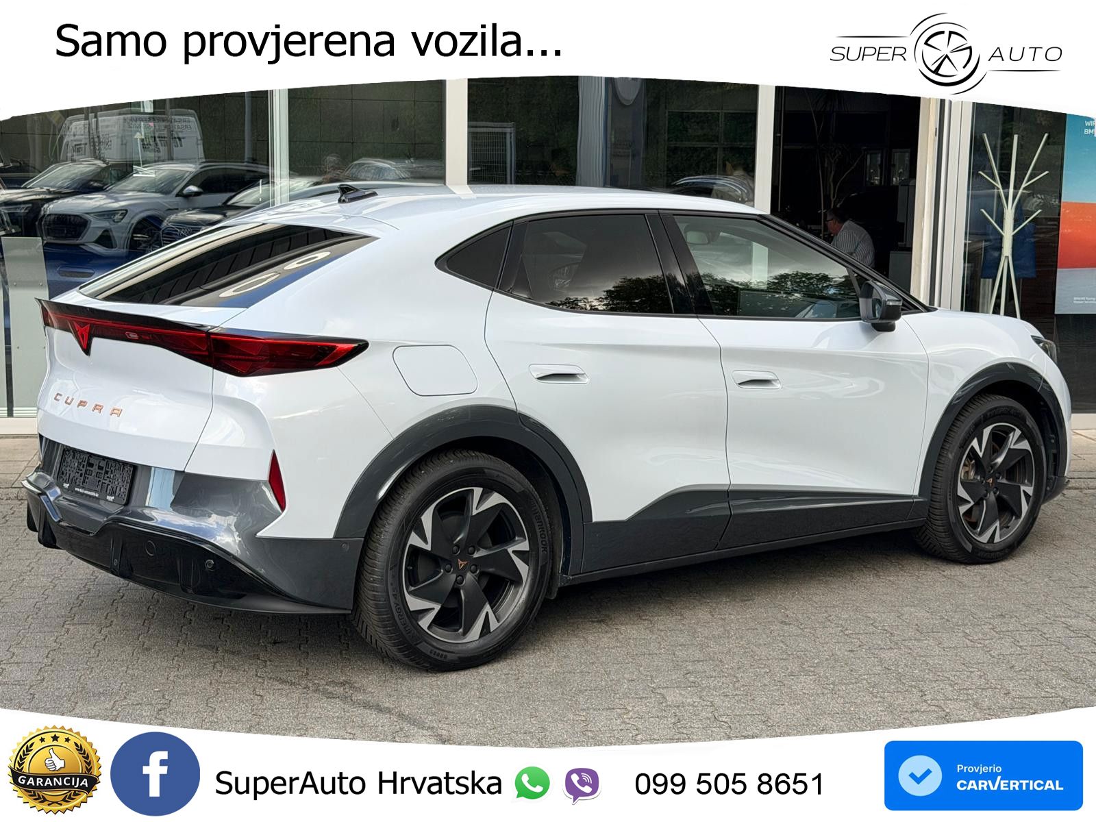 Cupra Tavascan 82 kWh (286 KS) LED+GR SJED+ACC
