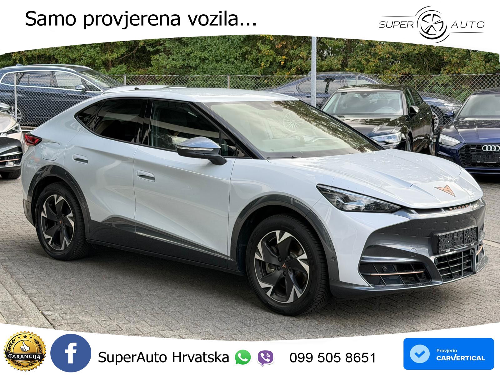 Cupra Tavascan 82 kWh (286 KS) LED+GR SJED+ACC