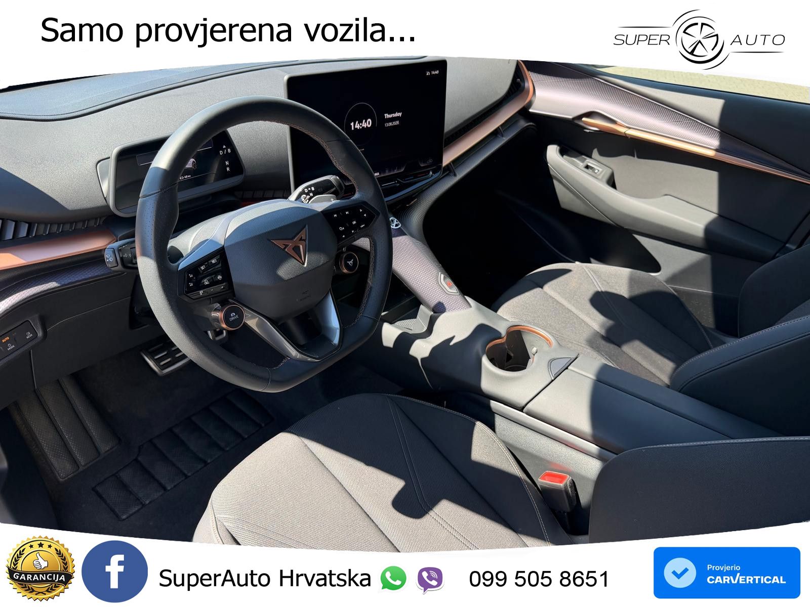 Cupra Tavascan 82 kWh (286 KS) LED+GR SJED+ACC