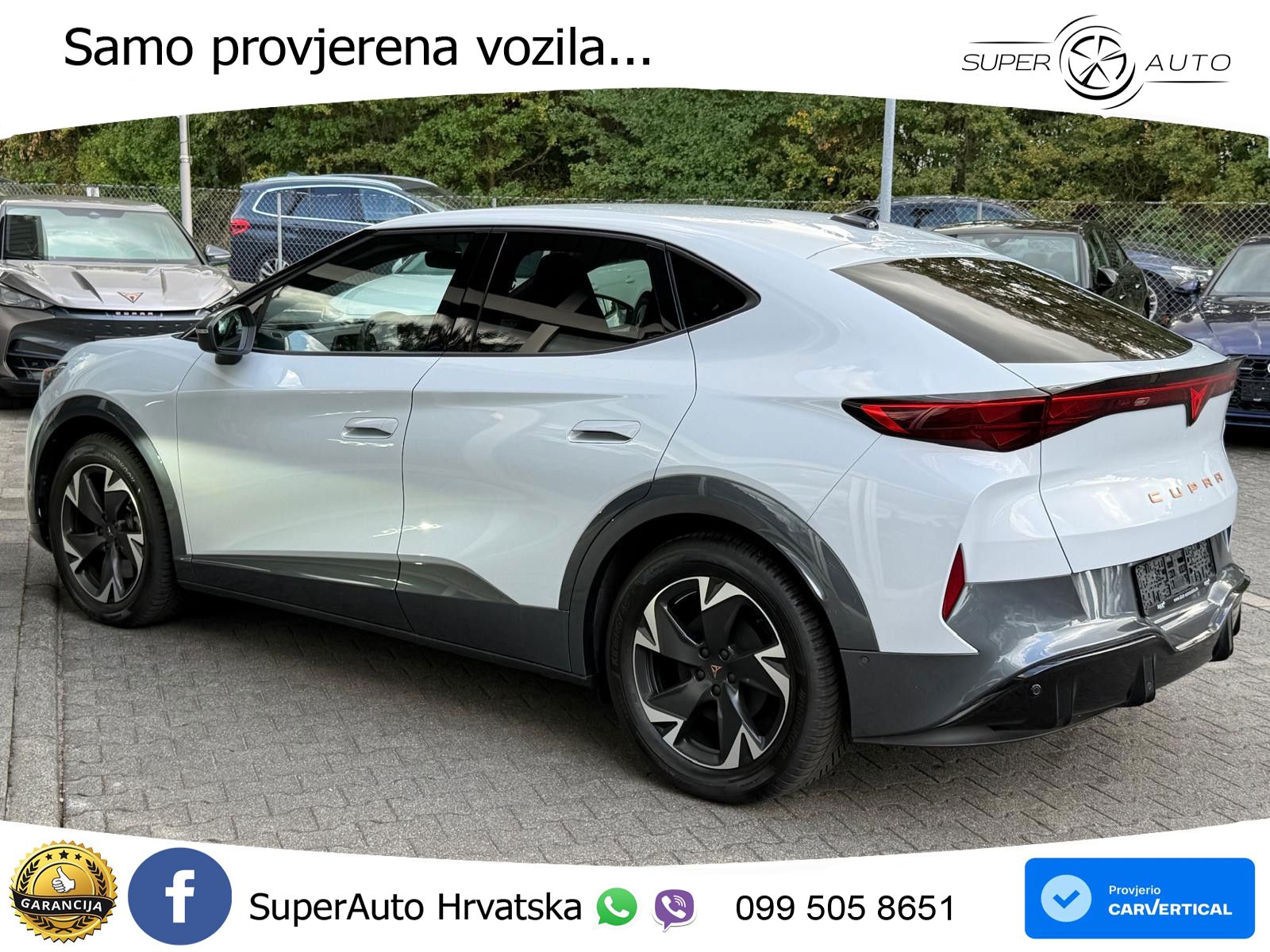 Cupra Tavascan 82 kWh (286 KS) LED+GR SJED+ACC