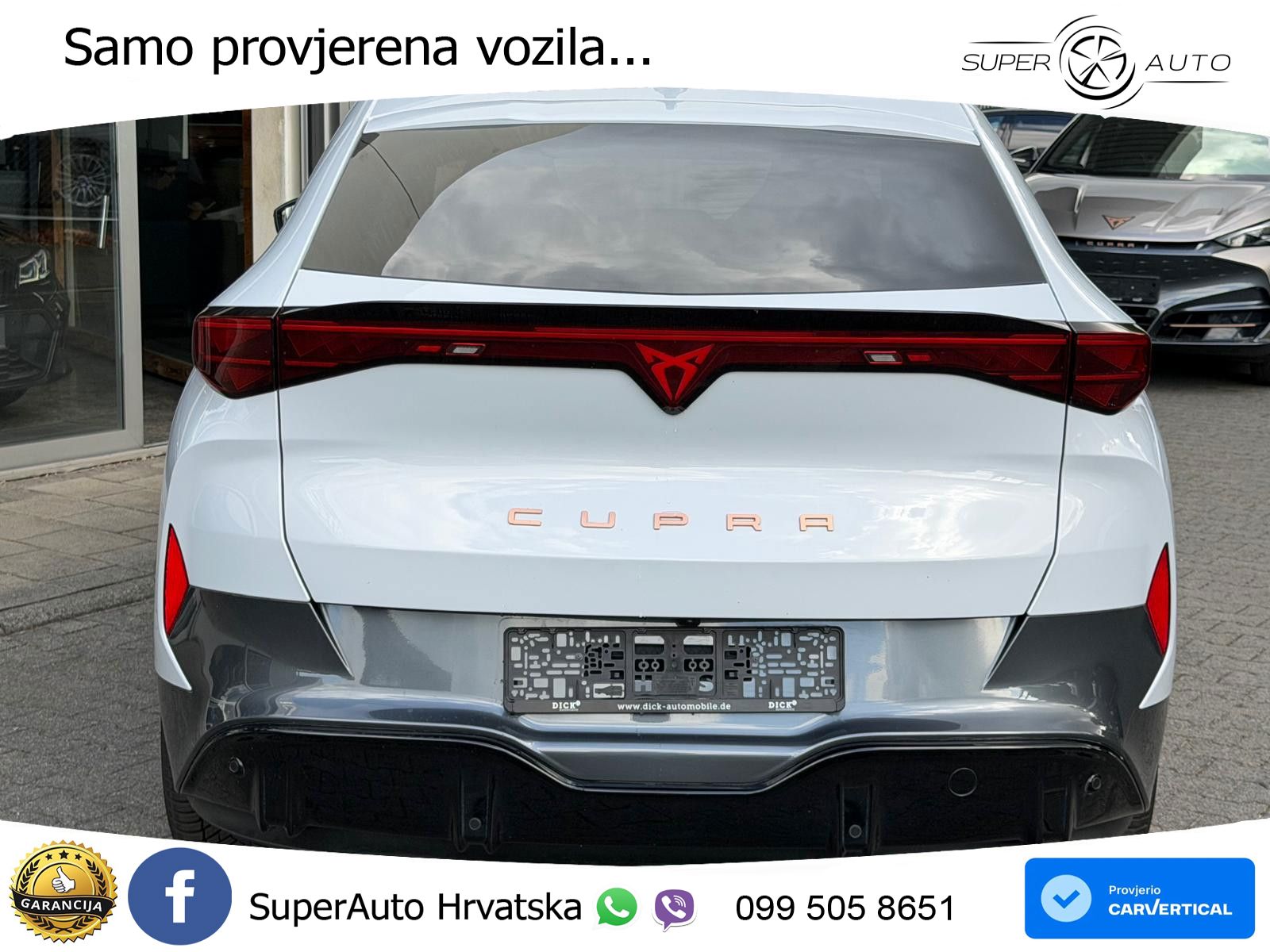 Cupra Tavascan 82 kWh (286 KS) LED+GR SJED+ACC