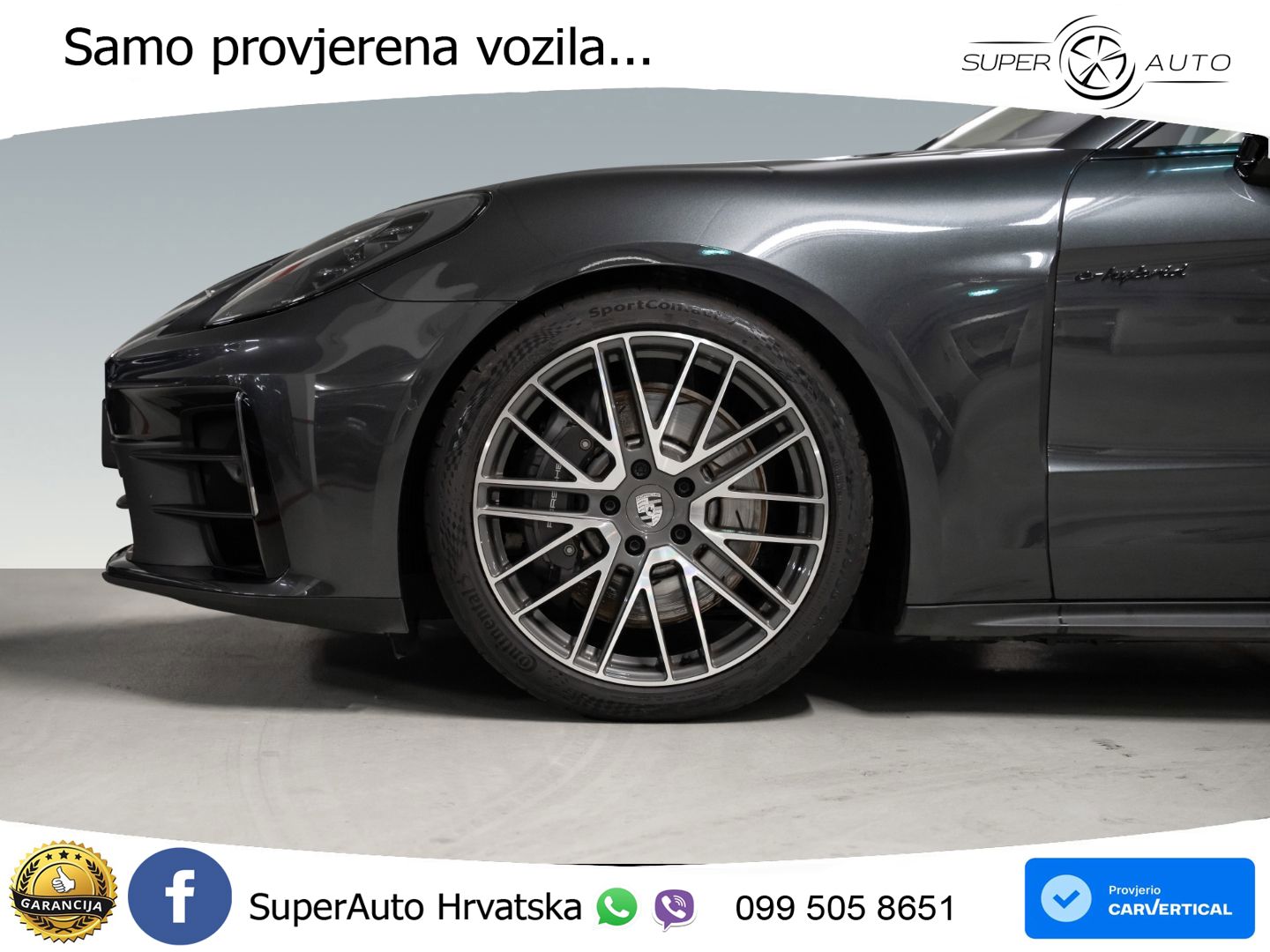 Porsche Panamera 4 2.9 V6 (470 KS) E-Hybrid PDK ACC+HEAD+4xGR SJED+360+PANO
