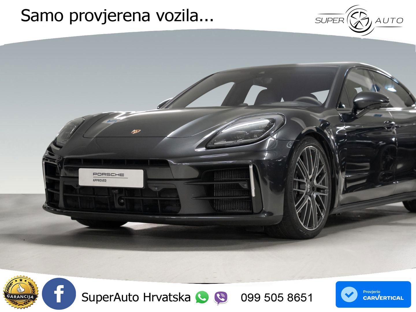 Porsche Panamera 4 2.9 V6 (470 KS) E-Hybrid PDK ACC+HEAD+4xGR SJED+360+PANO