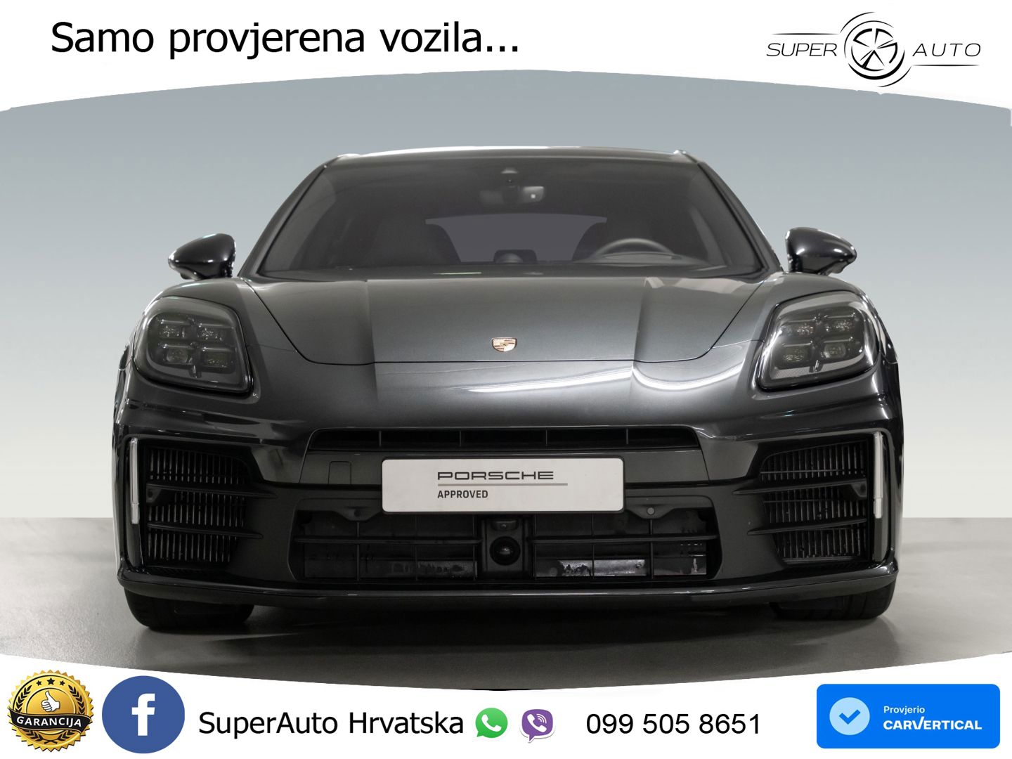 Porsche Panamera 4 2.9 V6 (470 KS) E-Hybrid PDK ACC+HEAD+4xGR SJED+360+PANO