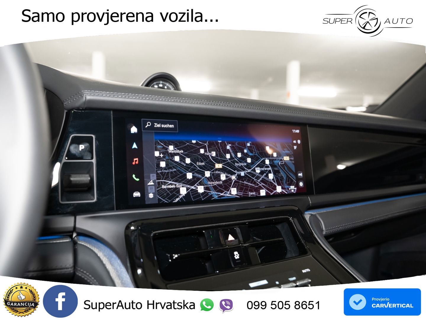 Porsche Panamera 4 2.9 V6 (470 KS) E-Hybrid PDK ACC+HEAD+4xGR SJED+360+PANO