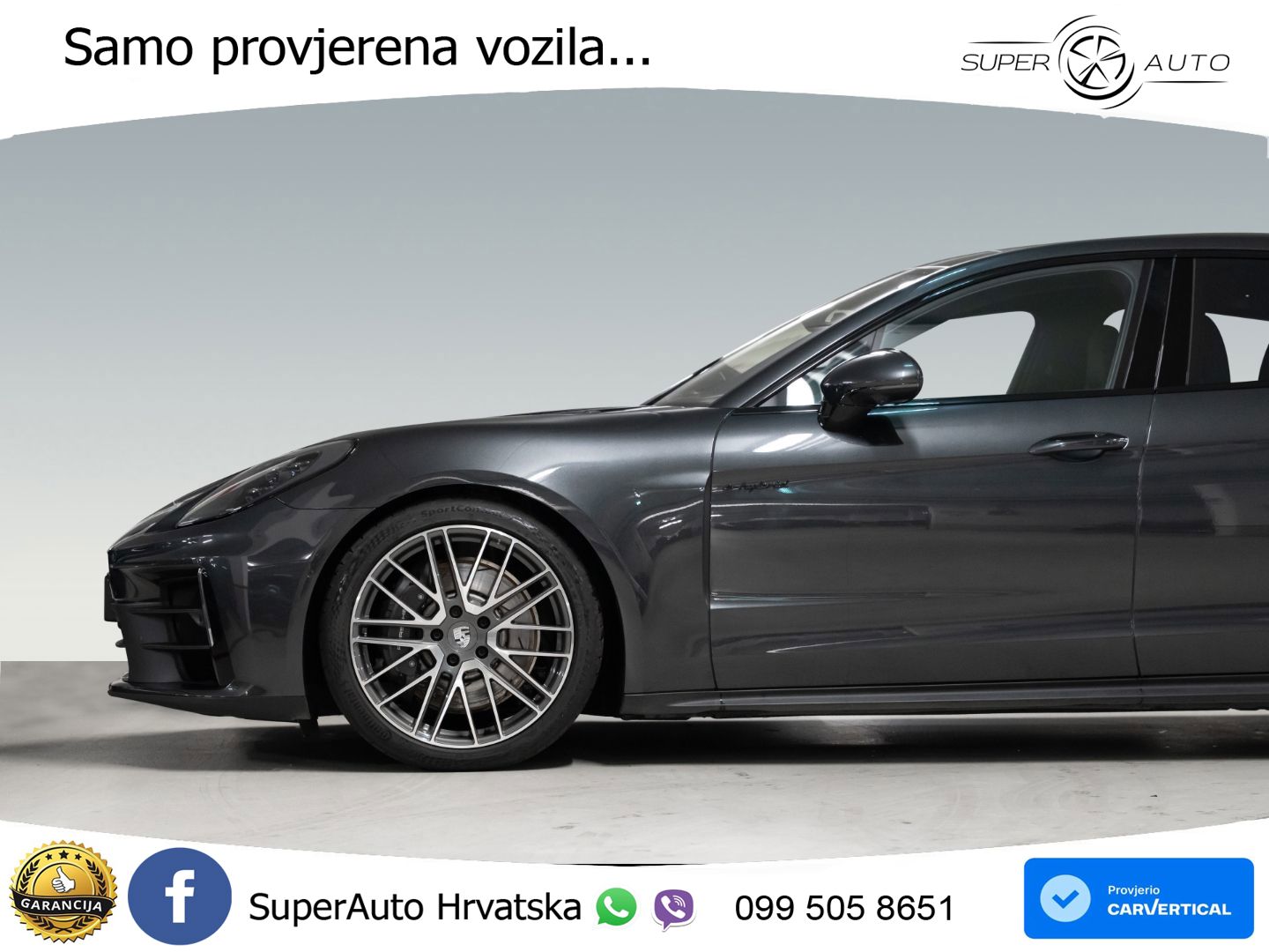 Porsche Panamera 4 2.9 V6 (470 KS) E-Hybrid PDK ACC+HEAD+4xGR SJED+360+PANO