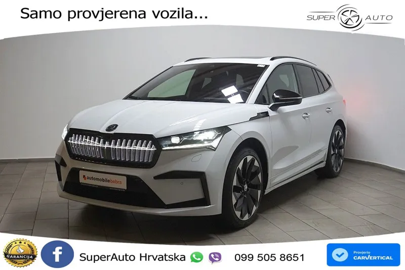 Škoda Enyaq iV 80x 82 kWh (265 KS) AWD LED+GR SJED+ACC