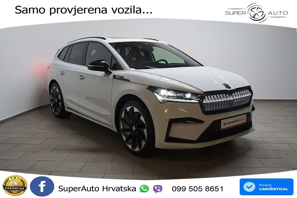 Škoda Enyaq iV 80x 82 kWh (265 KS) AWD LED+GR SJED+ACC